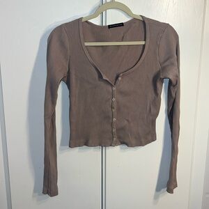 Brandy Melville Crop Long Sleeve